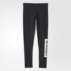 Dark Gray Adidas Leggings